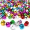 120-Piece Large Jingle Bells for Crafts – 0.6 Inch Christmas Bells in 8 Colors, Cheerful Sound for Wreaths, Holiday Decorations, and Christmas DIY Projects